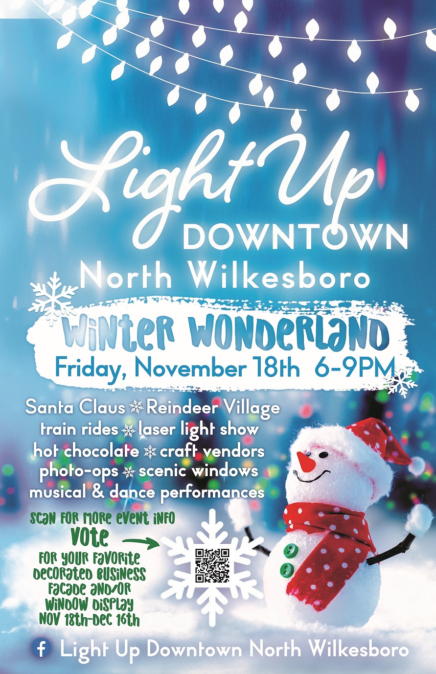 Historic Downtown North Wilkesboro Light Up Downtown